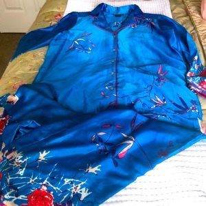 Natori silk pajama set XS